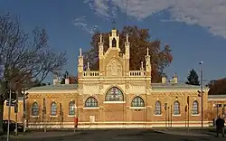 Der Hernalser Friedhof am östlichen Ende der Alszeile (Leopold-Kunschak-Platz).