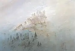 Caspar David Friedrich: Morgennebel im Gebirge, um 1808