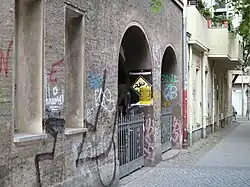 Zugangsbereich im Jahr 2007