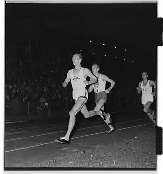 Rang vier für Gunnar Nielsen (hier an zweiter Stelle während eines Rennens in Oslo)