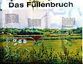 Informationstafel im Naturschutzgebiet "Füllenbruch" in Herford