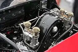 Fuhrmann-Motor im Porsche 904. Die Vergaser sind nicht original.