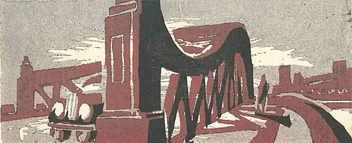 „Brücke mit weißem Schnurrbart“ (1935)