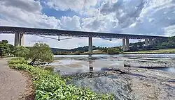 A7-Brücke bei Fuldabrück (Kassel)