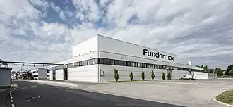 Fundermax-Werk in Wr. Neudorf