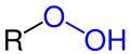 Allgemeine Struktur der Hydroperoxide