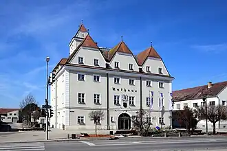 Das Rathaus von Gänserndorf