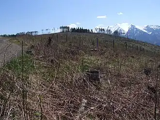 Gipfel mit Tatra im Hintergrund