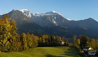 Jenner (ganz rechts) im Göllmassiv