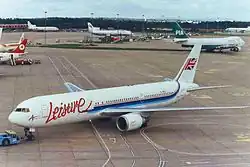 Boeing 767-300 der Leisure International Airways