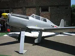 Ein Fiat G.46 Schulflugzeug