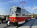 T6A2 226 001 beim 150-jährigen Jubiläum der Straßenbahn, 2022