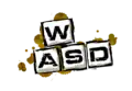 Logo von Wicked Awesome Super Dudes („W.A.S.D.“)