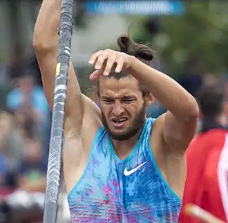 Der viertplatzierte Ilja Schkurenjow