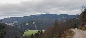 Der Gaflenzer Kaibling von Südosten