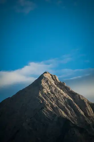 Blick auf Gailtaler Polinik aus Kötschach-Mauthen