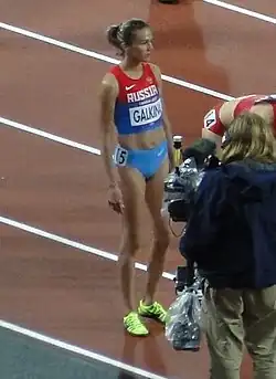 Die Weltrekordinhaberin Gulnara Galkina wurde Siebte