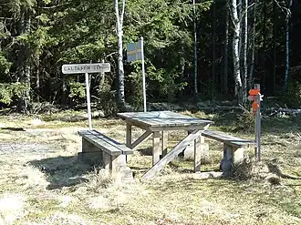 Rastplatz auf dem Galtåsen
