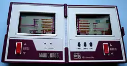 Game & Watch der Multi-Screen-Serie mit dem Spiel „Mario Bros.“