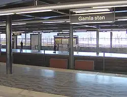 Die U-Bahn-Station