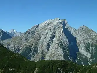 Die Gamsjoch-Ostflanke vom Sonnjoch