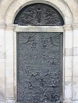 Bronze-Portal von Ursula Wallner-Querner, 1971