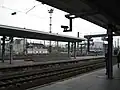 Vorortbahnsteige des Bahnhofs Clichy-Levallois