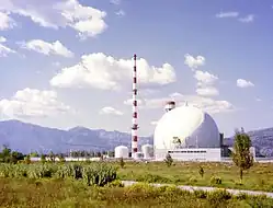 Das Kraftwerksgelände 1970