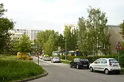 Garzauer Straße, Blickrichtung Norden