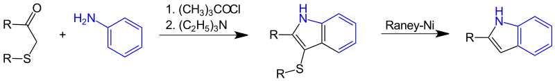 Indol-Synthese nach Gassman