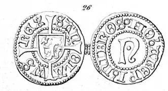 Hvide von Erzbischof Gaute Ivarsson.