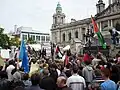 Demonstration in Belfast, Nordirland
