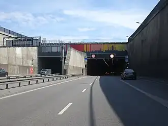 Tunnel unter der Toten Weichsel