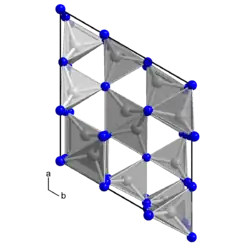 Kristallstruktur von Germaniumnitrid