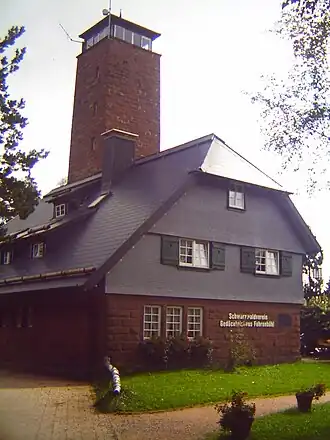 Aussichtsturm auf dem Mooswaldkopf