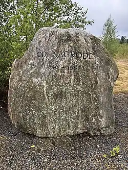 Gedenkstein für Sagrode