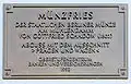 Gedenktafel zum Schadowschen Münzfries am OSZ-Schulgebäude