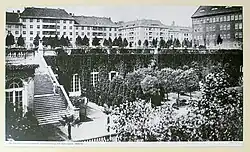 Einstige Sichtachse zum Körnerpark