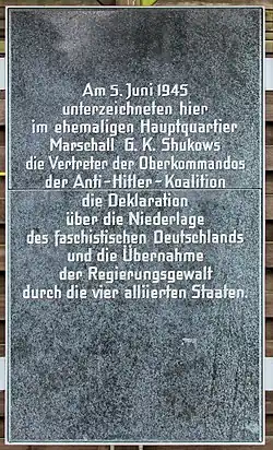 Gedenktafel an der Niebergallstraße