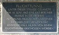 Gedenktafel, Zimmerstraße 54, in Berlin-Mitte