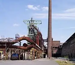 Henrichshütte Museumsbereich mit Hochofen