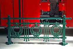 Ausstellungsstück im Verkehrsmuseum Remise der Wiener Linien