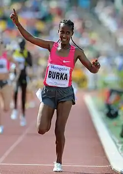 Rang fünf für Gelete Burka