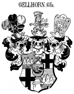 Gräfliches Wappen 1651 in Siebmachers Wappenbuch