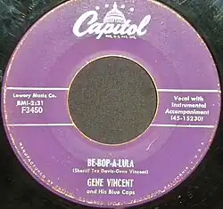 Gene Vincent – Be-Bop-A-Lula (1956)