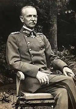 General der Kavallerie Friedrich von Rauch, Juli 1917