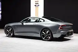 Polestar 1, Heckseitenansicht