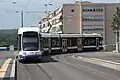 Be 6/8 871 des Typs Bombardier Flexity Outlook C