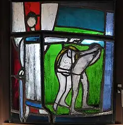 Fridolinsheim, Birsfelden. Glasmalerei von Georg Matt (1918–1998)