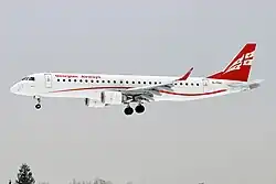 Embraer 190 der Georgian Airways